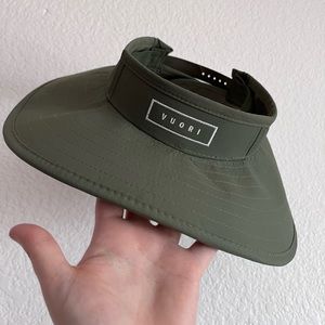 Vuori Sombra Sun Hat Visor Green